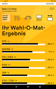Wahl-O-Mat Screenshot