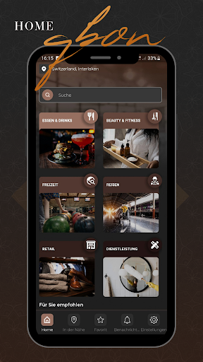 Android application qbon screenshort