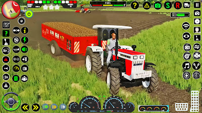 Real Indian Tractor Driving 3D poster 22
