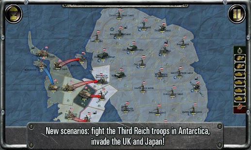 Strategia e tattica: Screenshot URSS vs USA