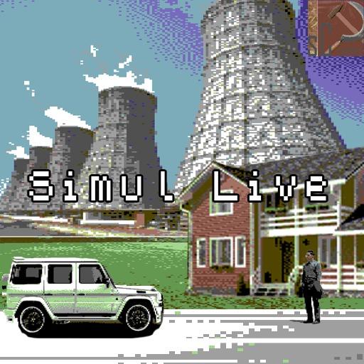 SIMULLIVE Life Simulator logo