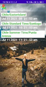 Chile Timezones