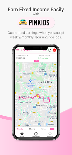 Riding Pink Driver Screen 2