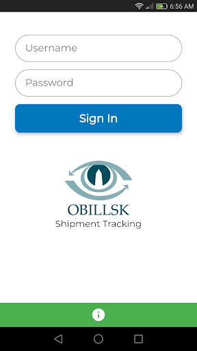Android application Shipment Tracking screenshort