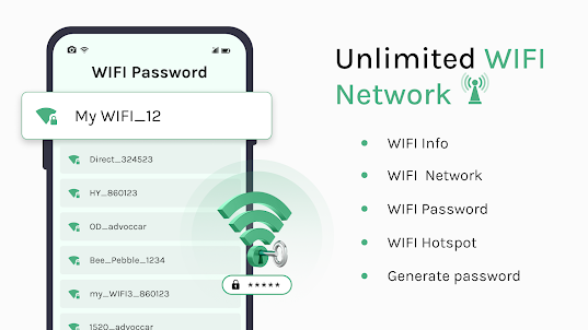 WiFi Password & WiFi Hotspot