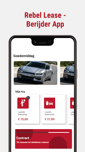 Android application Rebel Lease - Berijder App screenshort