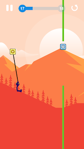 Stickman Stunt Hero Mod Apk : Hook And Swing 2