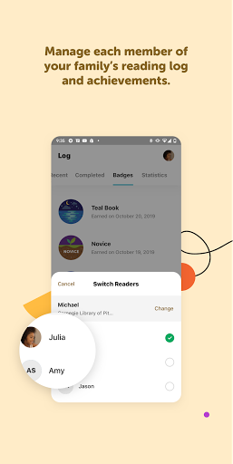 Screenshot of Beanstack Tracker