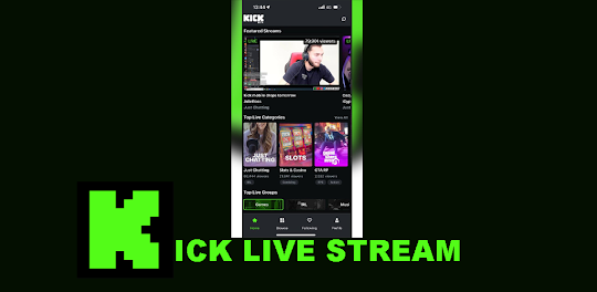 Kick Live streaming App