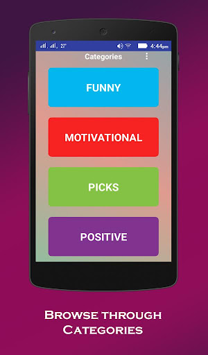 Android application QuotesApp For Quotes & Status screenshort