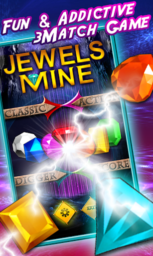 Android application Jewels Mine screenshort