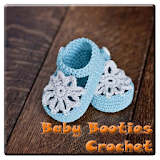 Baby Booties Crochet icon