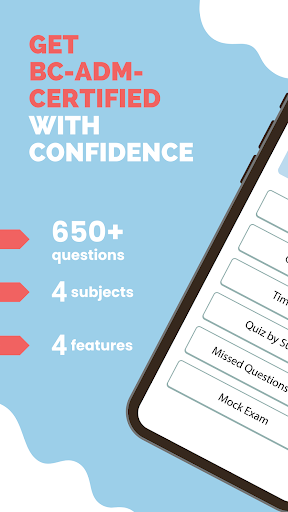 Android application ADCES BC-ADM Exam Prep 2024 screenshort