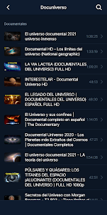 Documentales - Docuniverso