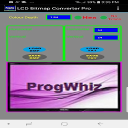 Icon image LCD Bitmap Converter