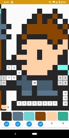 RPG.pix：RPG 用の数字による色のピクセルアートのおすすめ画像3