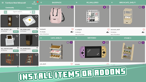 Furniture Decor for Minecraft