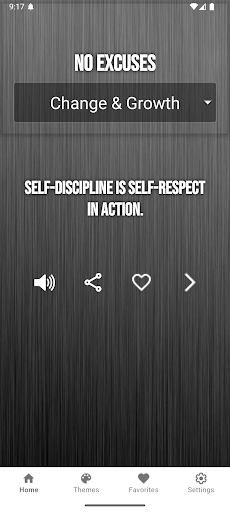 No Excuses - Gritty Quotes