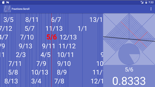 Fractions Scroll Gravity Lever Screen 3