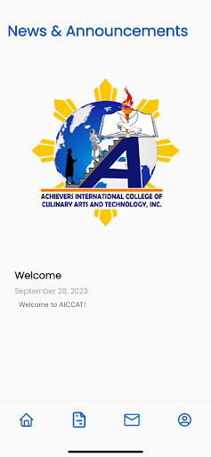 AICCAT Mobile App Screen 2