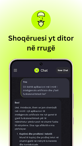 Android application VeteBacin screenshort