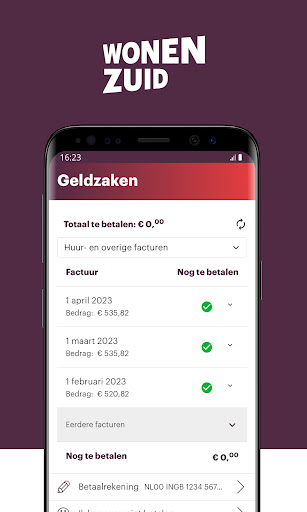 Wonen Zuid tenants Screen 2