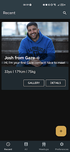 Android application Gaze screenshort