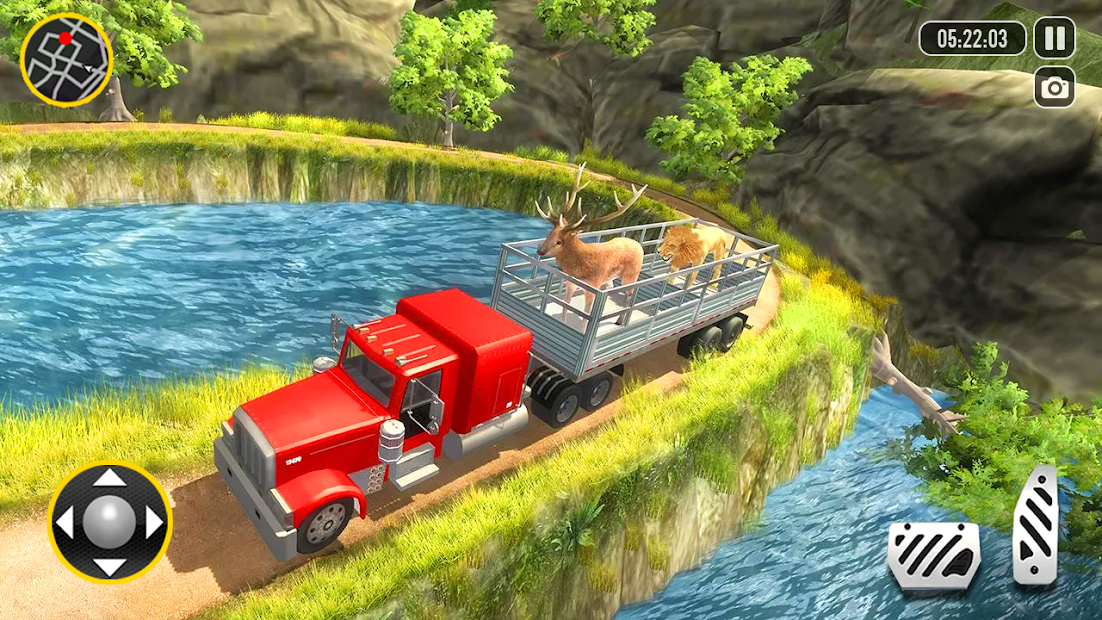 Screenshot 8 Farm Animal Transporter Games android
