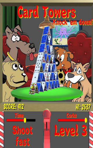 Card Towers, Knock Them Down! Screen 3