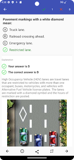 GA Driving Test - DMVCool Pro Screen 3