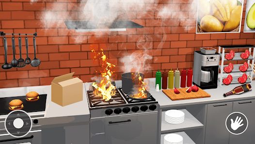 Amazing food causes Kitchen Explosion! - Cooking Simulator Gameplay 