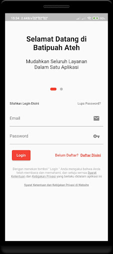 Android application Batipuah Ateh screenshort