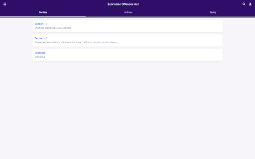 Economic Offences Act