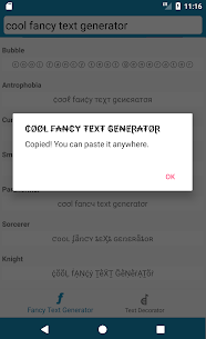 APK MOD di Cool Fancy Text Generator (annunci rimossi) 2
