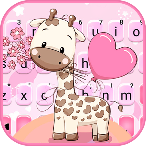 Lovely Baby Giraffe Theme  Icon