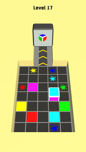 Android application Cube Color screenshort
