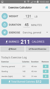Exercise Calorie Calculator Apps on Google Play