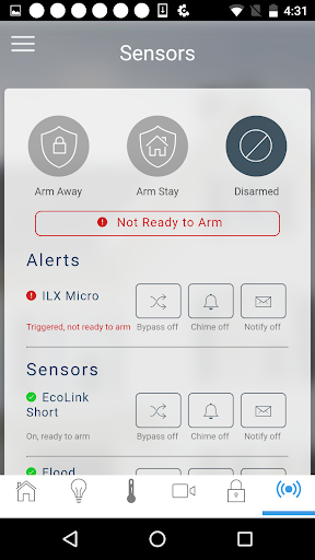 UltraSync + Screen 3