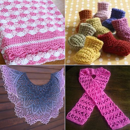 + 3500 Crochet Projects  Icon