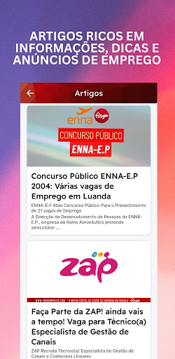 Ango Emprego Screen 3
