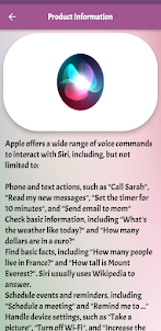 Siri assistant Voice Commands
