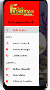 Screenshot 4 Radio Fanatica Fm android
