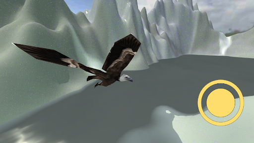 Eagle Bird Flying Game Snow 3d