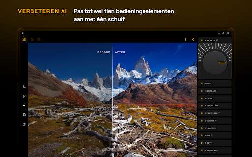 Luminar: Foto-editor
