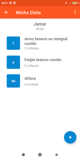 Minha Dieta Screen 3