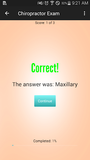 Chiropractor Exam Screen 3