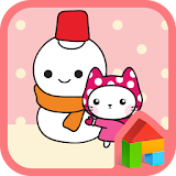 Love bani(snow)Dodol Theme icon