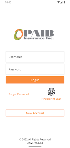 Android application PAIB Kiosk screenshort