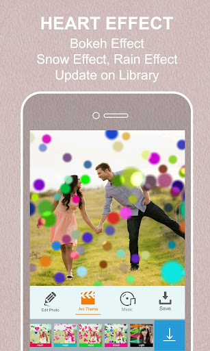 Android application Heart Photo Effect Video Maker screenshort