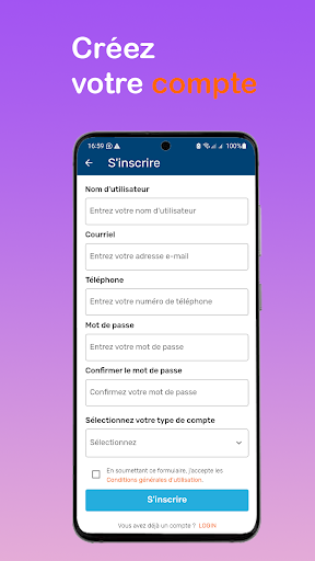 Android application Moboo.ci screenshort